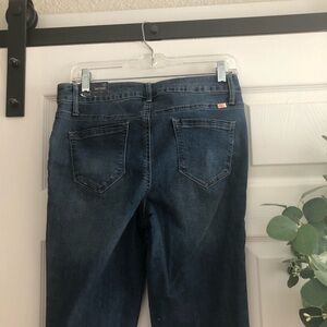 1822 Denim Dark Blue Ankle Jeans